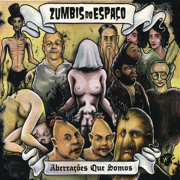 ZUMBIS DO ESPAÇO - ABERRAÇÕES QUE SOMOS - CD DIGIPACK