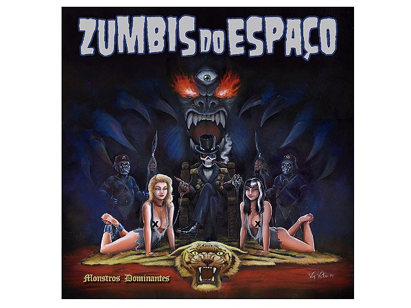 ZUMBIS DO ESPAÇO - MONSTROS DOMINANTES - VINIL 12"