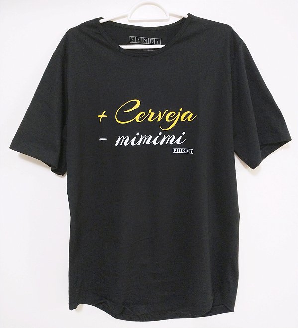 Camiseta +CERVEJA -MIMIMI