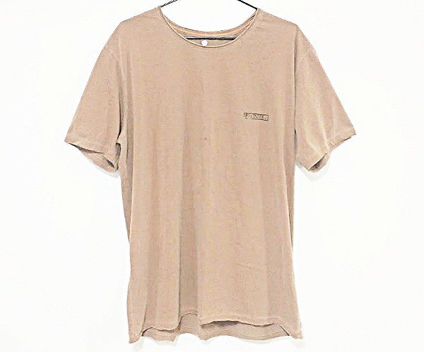 Camiseta gola redonda STONE marrom