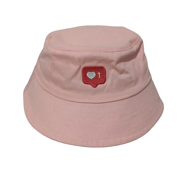 Chapéu bucket rosa LIKE - FINDI®