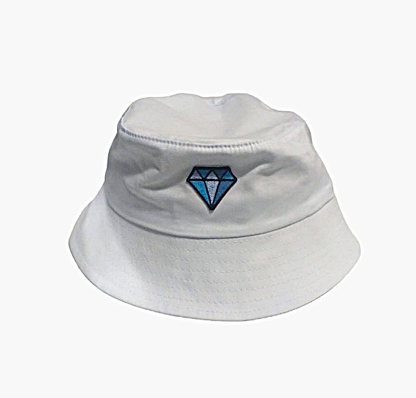 Chapéu bucket branco DIAMOND - FINDI®