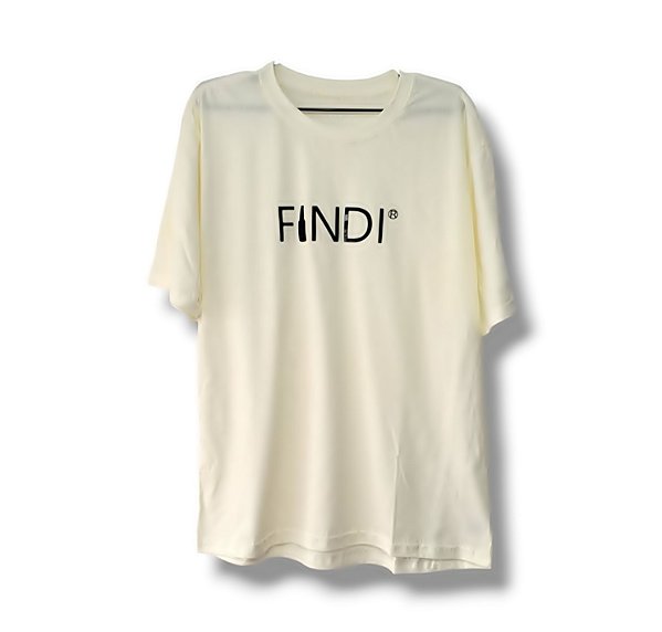 Camiseta unissex OVER off white