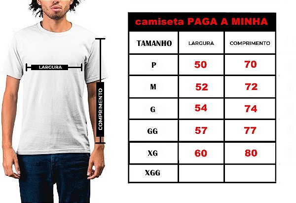 Camiseta PAGA A MINHA