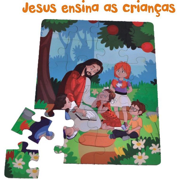 Quebra Cabeça Jesus Infantil (MDF)