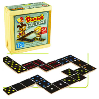 Jogo Domino Aprendendo Números Infantil Educativo 28 Peças - Pais