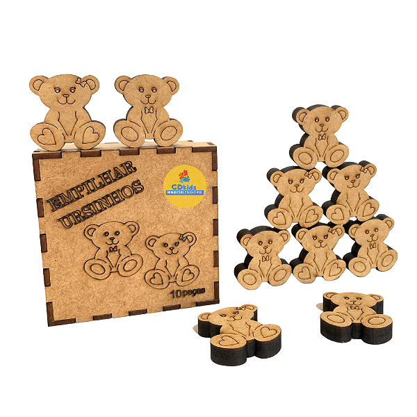 Jogo de Ludo em MDF Recreativos Melhores Brinquedos Educativos