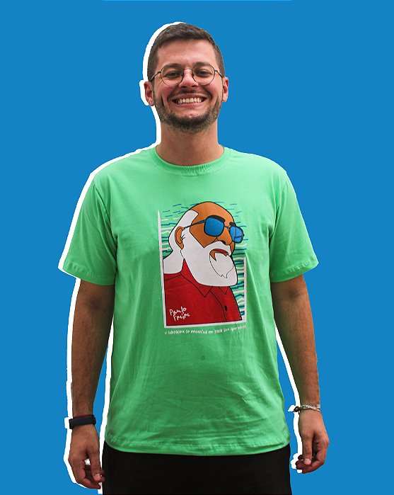 CAMISETA - Paulo Freire
