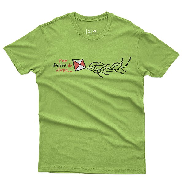 CAMISETA BB LOOK - PELO DIREITO DE VIVER