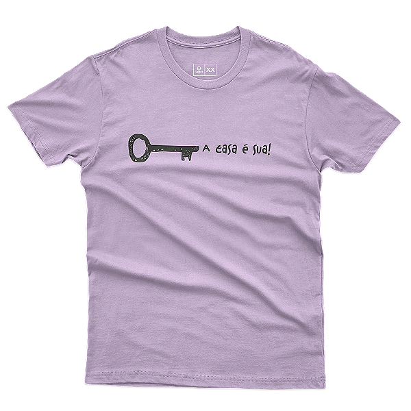 CAMISETA BB LOOK - A CASA É SUA