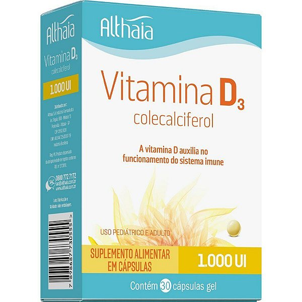 Vitamina D 1000Ui 30 Ca Althaia
