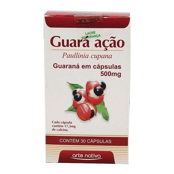 Guara Acao 500 Mg 30 Ca Guarapo Arte Nativa
