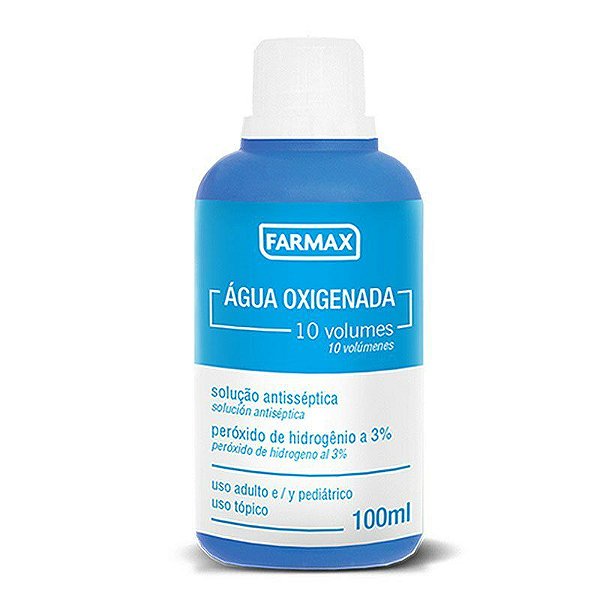 Água Oxigenada 10 Vol 100 Ml Farmax
