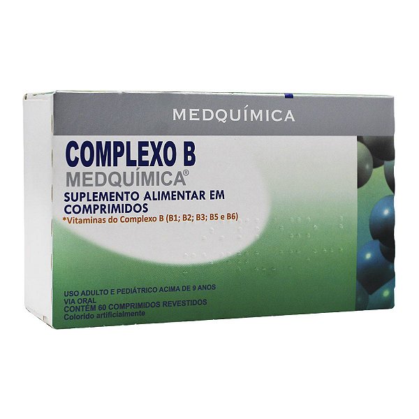 Complexo B 60 Capsulas Medquimica