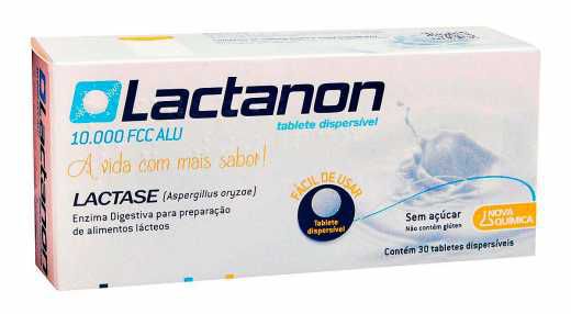 Lactanon 10000 Fcc 30 Tabletes Dispersiveis Neoquimica