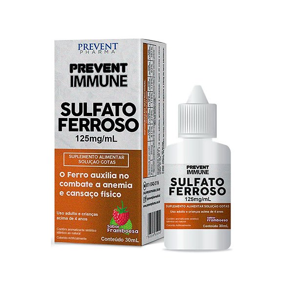 Sulfato Ferroso 30 Ml Gts Prevent Pharma