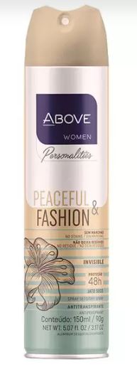 Desodorante Aerossol Maxx Person Peaceful & Fashion 250ml - Above
