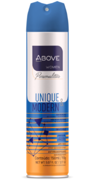 Desodorante Aerossol Personalities Unique Modern 150ml - Above