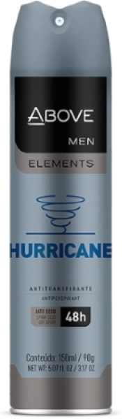 Desodorante Aerossol Hurricane Elements Men 150ml - Above