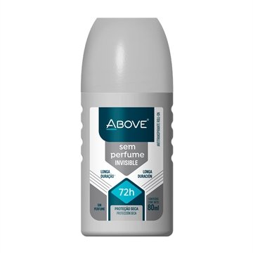 Desodorante Antitraspirante Rollon Sem Perfume 80ml- Above