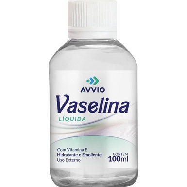 Vaselina Liquida Com Vitamina E 100ml- Avvio