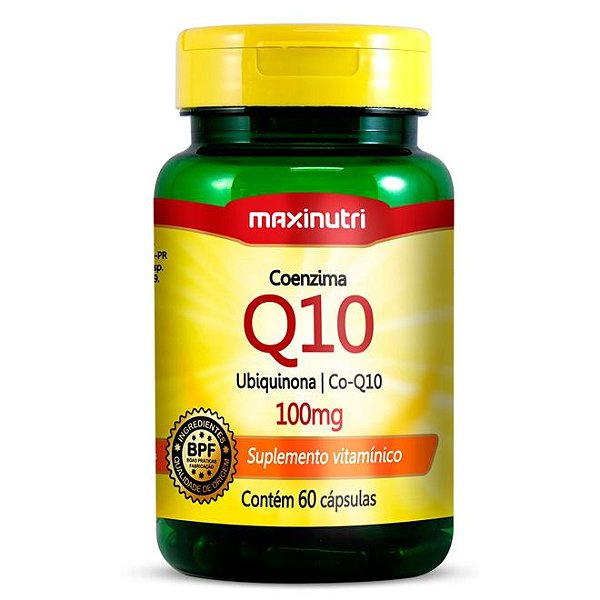 Coenzima Q10 100Mg 60 Caps Maxinutri