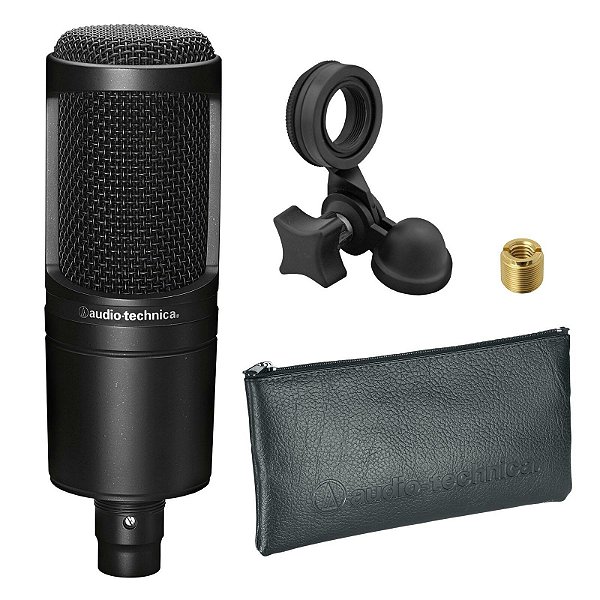 【オツベル】audio-technica セット AT2020 Audio Technica AT2020 - Tudo pra estúdio