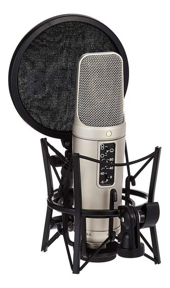 Microfone Rode Nt2-a Condensador Cardióide E Omnidirecional Microfone Rode Nt2-a Condensador Cardióide E Omnidirecional