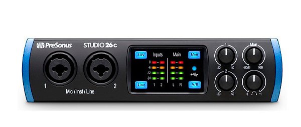 interface de audio PRESONUS INTERFACE STUDIO 26C