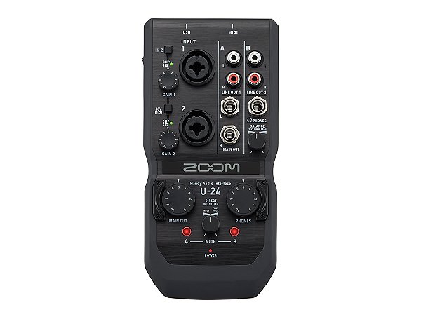 Interface de audio ZOOM U-24
