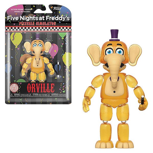 Boneco Funko Action Orville Five Nights At Freddy´s Glows In The Dark
