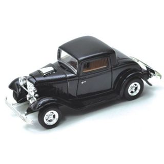 Ford Coupe 1932 Miniatura Motormax 1:24 Preto