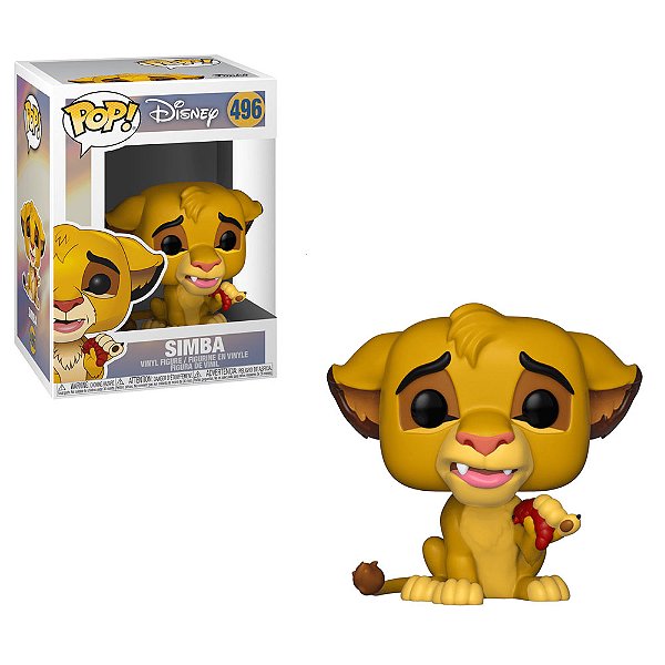 Boneco Funko Pop Simba 496 Disney