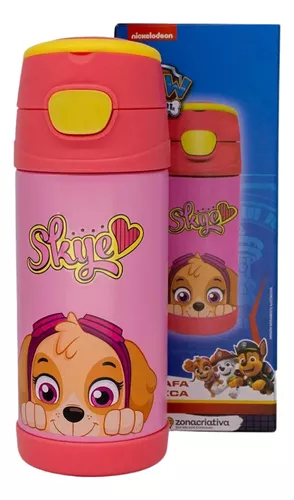 Garrafa Top Handle Skye Patrulha Canina