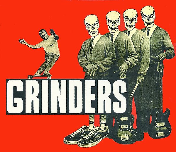 CD - GRINDERS - SKATEPUNKMUSIC ASSINADO PELO VOCALISTA POBREZA