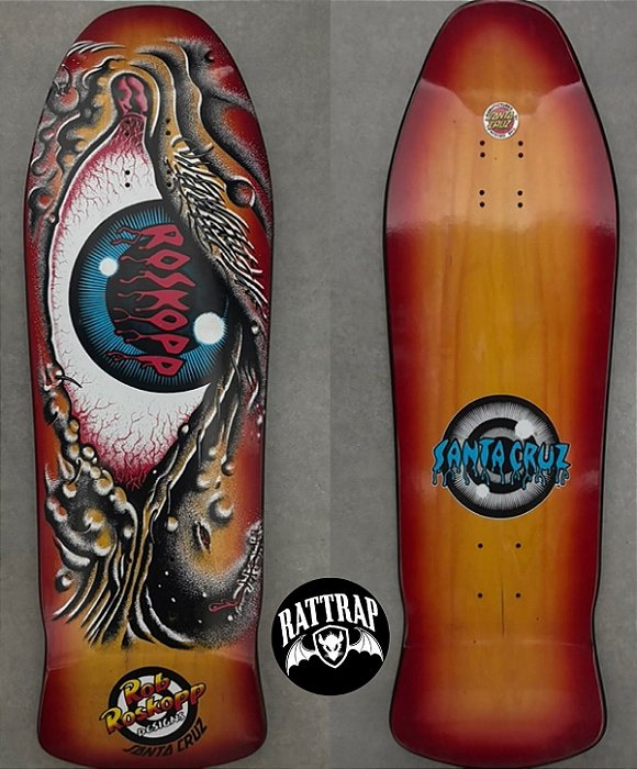 SHAPE SANTA CRUZ ROB ROSKOPP EYE REISSUE 10"