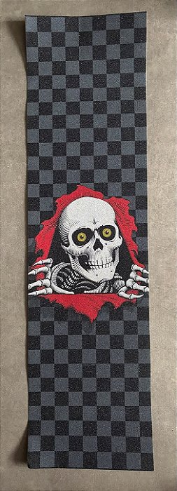 LIXA IMPORTADA EMBORRACHADA POWELL PERALTA RIPPER CHECKER 9" X 33"