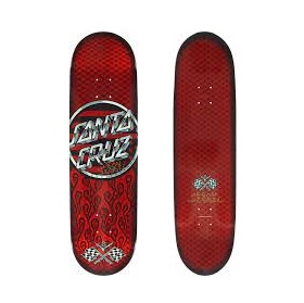 Shape Santa Cruz Skateboards Jason Jessee V8 Pro Red 8,5"