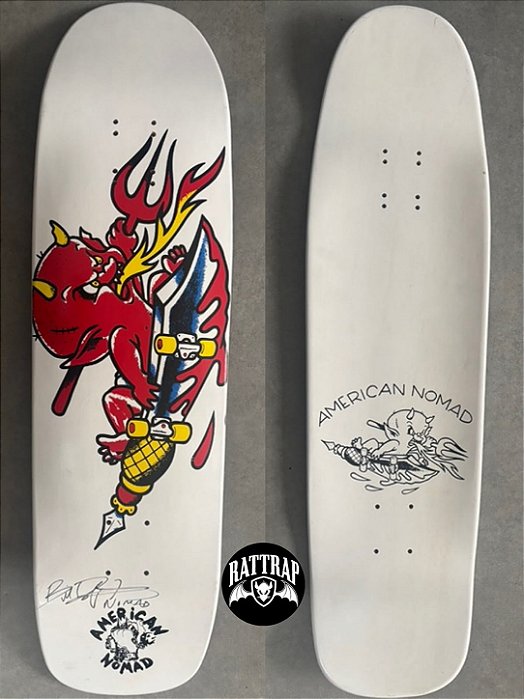 SHAPE AMERICAN NOMAD OOP BUDMAN MAPLE 8.5 ASSINADO POR BILL DANFORTH