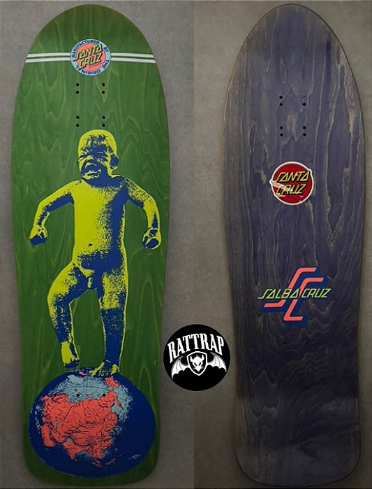 SHAPE SANTA CRUZ MAPLE SALBA BABY STOMPER REISSUE 10"