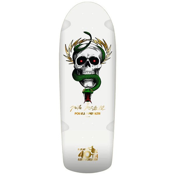 SHAPE POWEEL PERALTA MIKE MCGILL SKULL & SNAKE 40TH ANNIVERSAY 2024 BRANCO