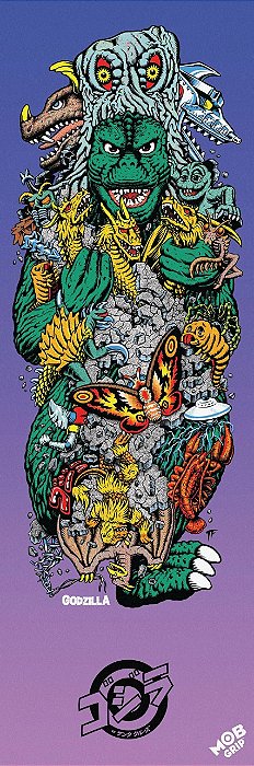 LIXA IMPORTADA MOB SANTA CRUZ KAIJU ROSKOPP 11 X 33"