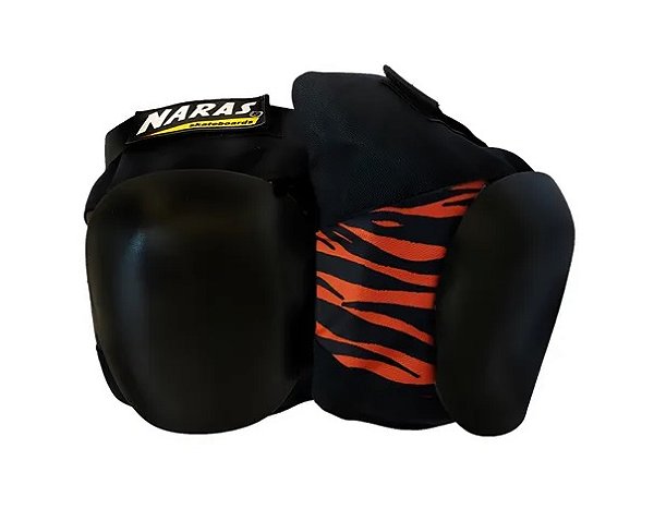 JOELHEIRAS PROFISSIONAL NARAS PRO ESTAMPADA ZEBRA LARANJA TAMANHO G