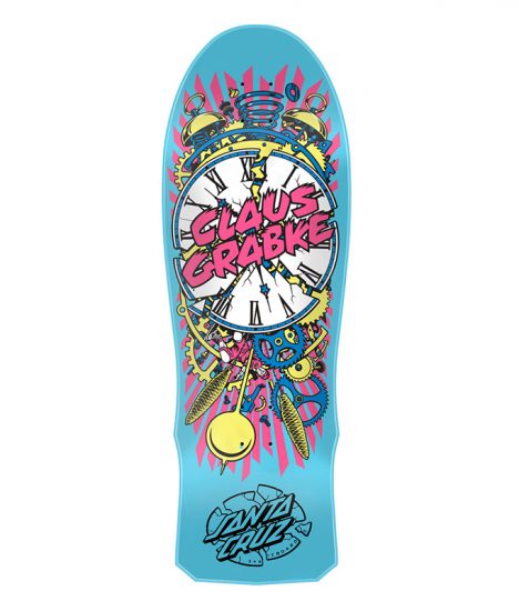 SHAPE SANTA CRUZ CLAUS GRABKE EXPLODING CLOCK REISSUE AZUL