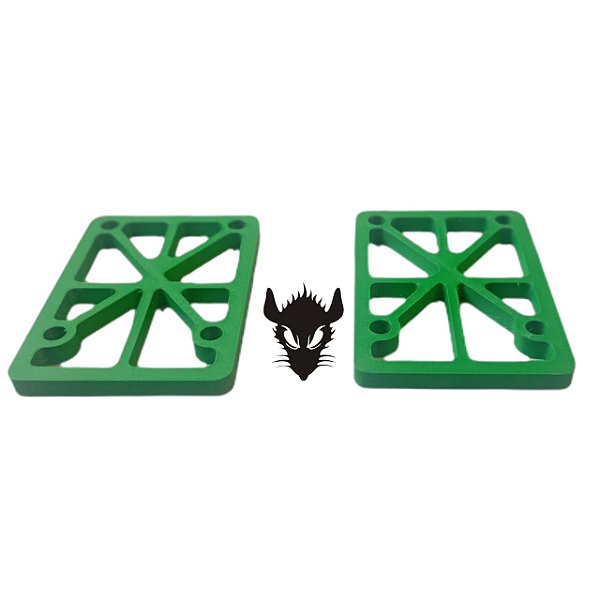 PADS PARALELO RATTRAP (ELEVADOR) VERDE MÉDIO - 7mm
