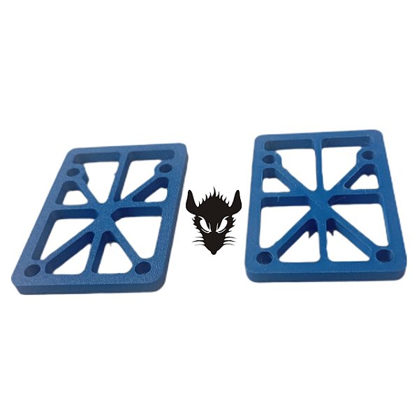 PADS PARALELO RATTRAP (ELEVADOR) AZUL MÉDIO - 7mm