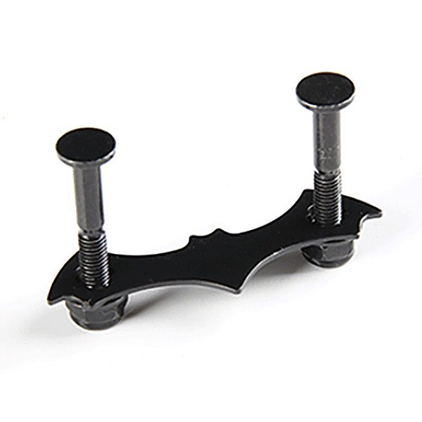 PARASFUSOS DE BASE COM ENFEITE DE MORCEGO (JOGO COM 2)