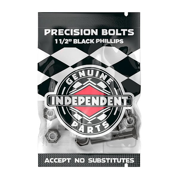 PARAFUSOS DE BASE INDEPENDENT BLACK PHILLIPS PRECISION BOLTS 1 e 1/2'