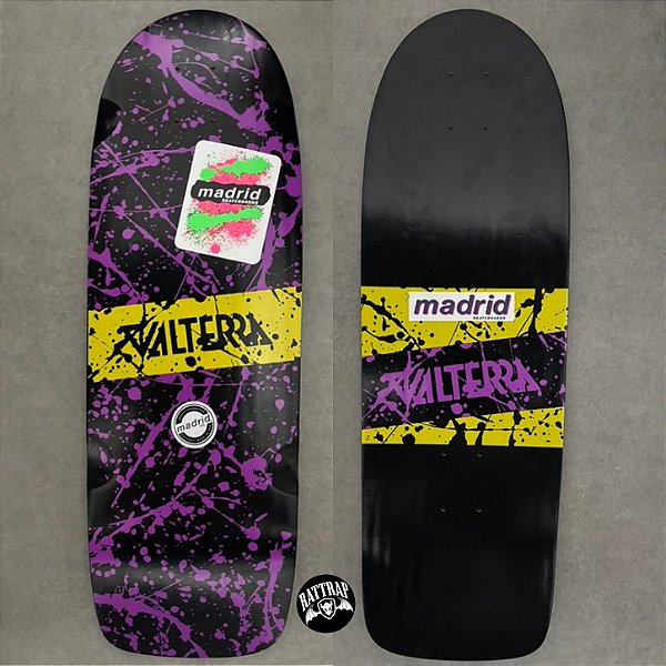 SHAPE MADRID MARTY MCFLY VALTERRA REISSUE DECK BACK TO THE FUTURE 9,5"
