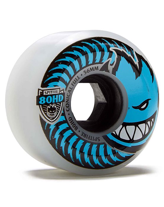 RODA SPITFIRE 80HD CONICAL FULL CINZA 56mm